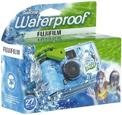 FUJIFILM Quicksnap 800 Waterproof 35mm Disposable Camera - 27 Exposures