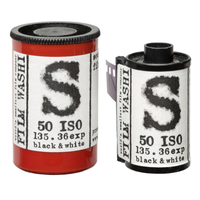 WASHI Film &quot;S&quot; - 50 iso black &amp; white sound recording film