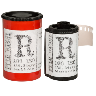 WASHI R Black &amp; White Reversal Film Type R 100 ASA 135-24