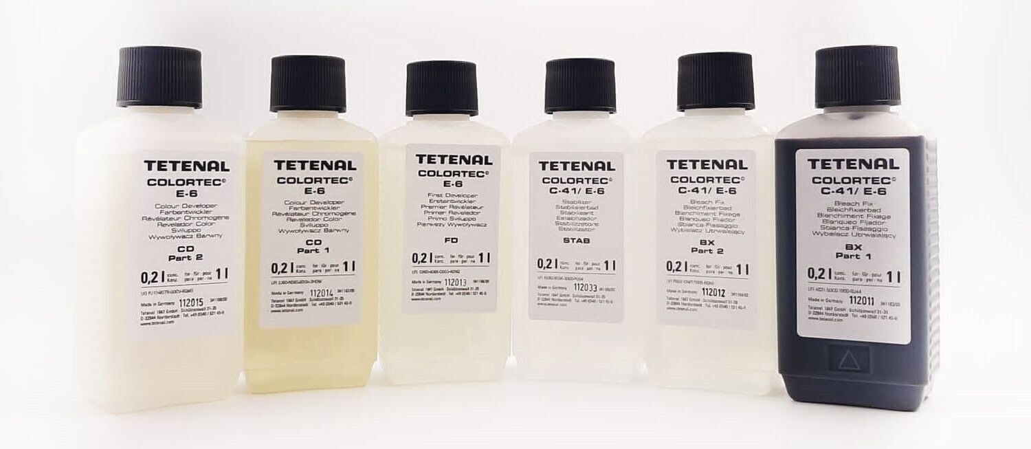 TETENAL Colortec E-6 3-Bad Kit 1 Liter