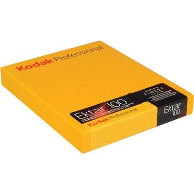 Kodak EKTAR 100 Professional - 8x10 Inch 10 sheets expired 10/2023