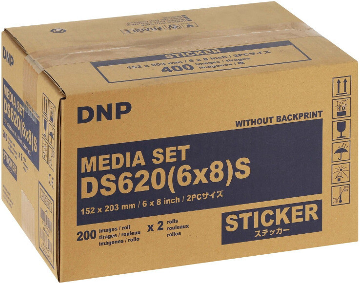 DNP Mediakit für DS 620 15x20cm STICKER 400 Fotos