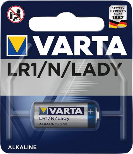 VARTA 4001 LR 1 electronic Special battery for photo and flash Voltage: 1.5 Volt Capacity: 800 mAh