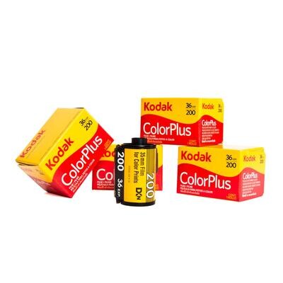 Kodak 35mm Color Plus 200 Negative Film (36 Exposure) Expired 11/2026