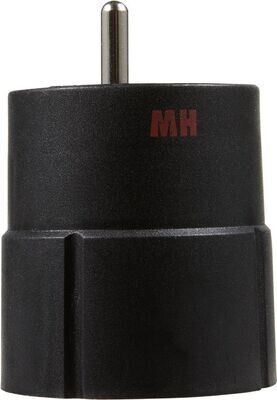 Fixed adapter SchuKo contour plug – T12 black