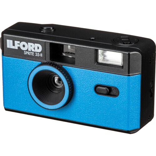 Ilford Sprite 35-II Film Camera black/blue