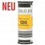 Kodak Gold Film 200 Farbfilm Format 120 Analogfilm MHD 06/2024