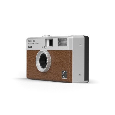KODAK EKTAR H35 Half Frame Camera - brown