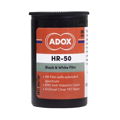 Adox HR-50 30.5 metres avec SPEED BOOST(35mm Roll Film, 30.5 metres)