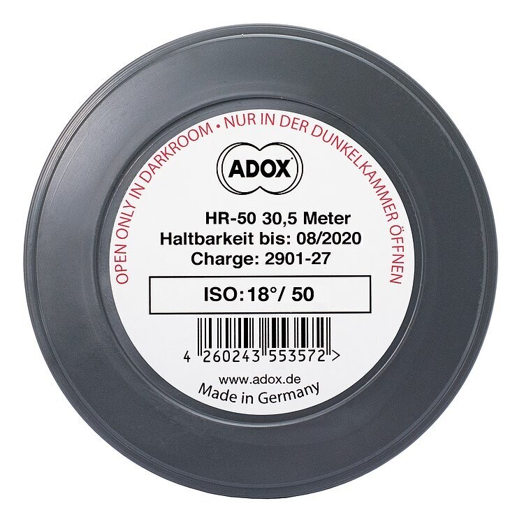 Adox HR-50 Meterware 30.5 Meter 135/36 mit SPEED BOOST