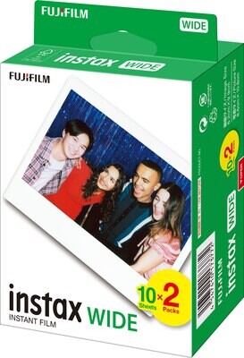 FUJI Instax Color-Film Instax Wide - Doppelpack 2x 10 Aufnahmen für Instax 300 und 210 - MHD 07/2024