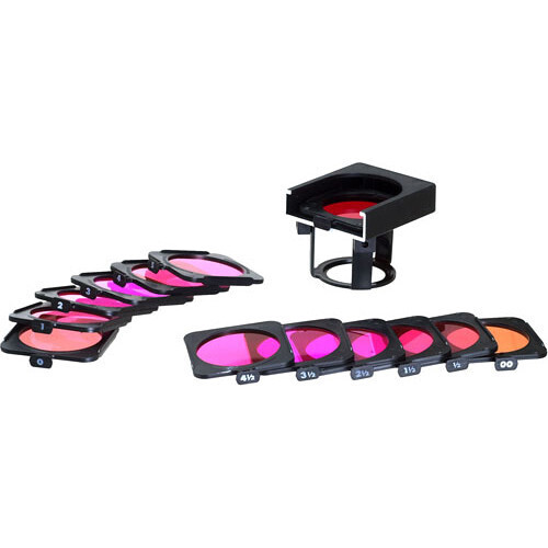 Ilford Multigrade Gelatin Filter Set 3 x 3" with Holder