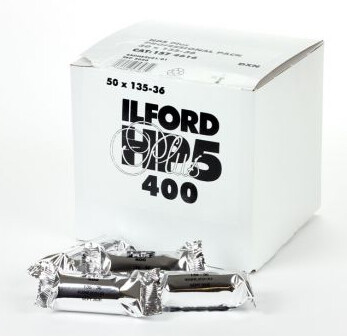 ILFORD HP5 Plus 400, 135-36 Kleinbildfilm MHD 08/2026 - Pack: 50 Filme