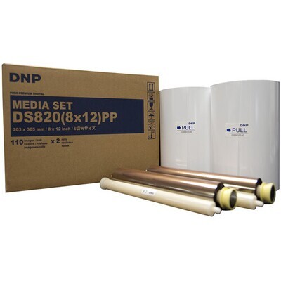DNP Media Kit for DS 820 20.3x30.5cm / 8x12 Inch 220 photos