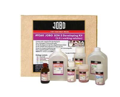 Jobo 9260 Developing Kit ECN-2 for colour negative films, for the preparation of 2.5 litres (for up to 30 films)