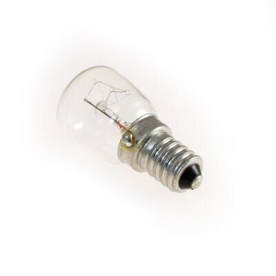 OSRAM Dunkelkammerlampe - Ersatzbirne 15 Watt, Kerzengewinde, kurz, mattiert, farblos