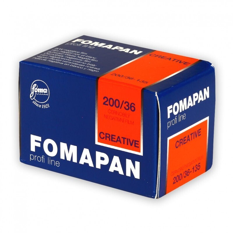 Fomapan 200 Creative Black and White Negative Film 135/36 expired 09/2025