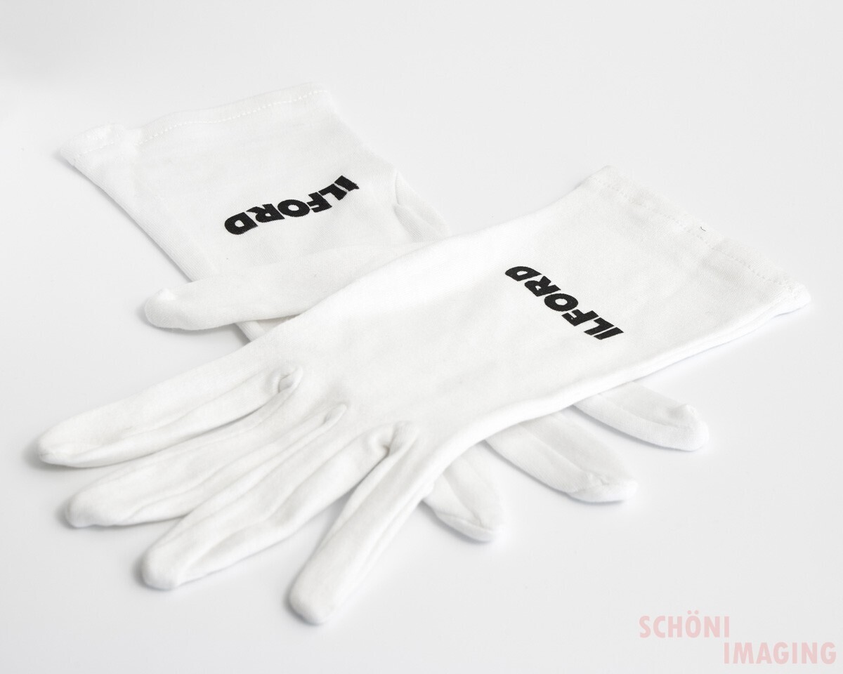 ILFORD Handschuhe Baumwolle L für Labor Arbeiten, Grösse 12 (L)
