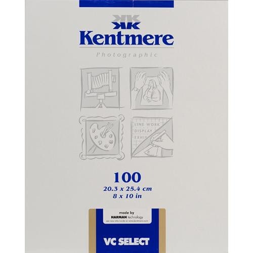 Kentmere VC Select 20.3 x 25.4 cm / 8x10 Inch 100 Blatt Glanz - Im Versand ab Lager. Lieferzeit 5-8 Werktage Auf Bestellung