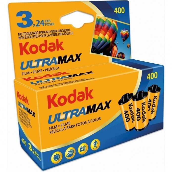 Kodak Ultra max 400 135-24 Triopack MHD 07/2025