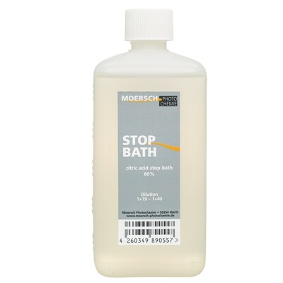 MOERSCH Citric Acid Stop Bath 500 ml Concentrate