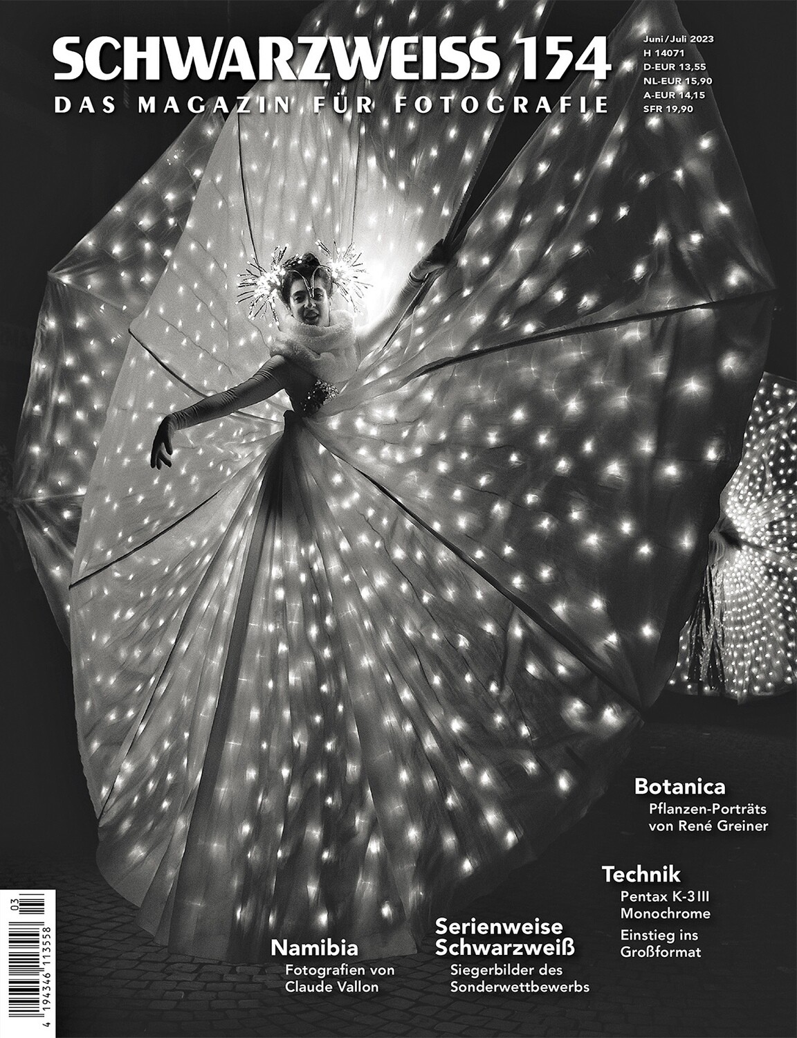 SCHWARZWEISS 154 - Das Magazin für Fotografie - Juni/Juli 2023