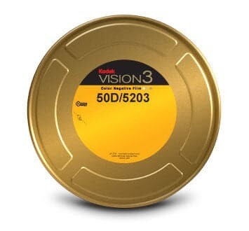 Kodak Vision 3 50 D 5203 35 mm, 122 Meter - 35 mm Farb-Negativfilm