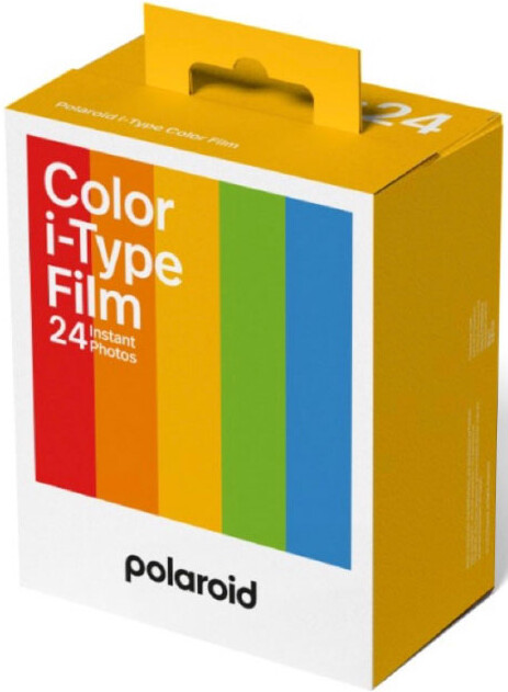 Polaroid Color i-TypeFilm | Sofortbildfilm mit 24 Aufnahmen (3x8)