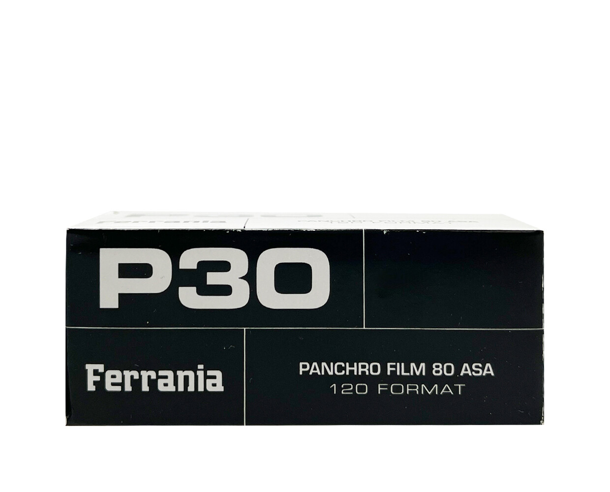 Ferrania P30 Schwarz-Weiss Format 120 Voraussichtlich verfügbar ab 1. März 2024