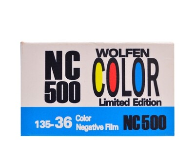 Orginal Wolfen NC500 135/36 Colour Film Expired 03/2026