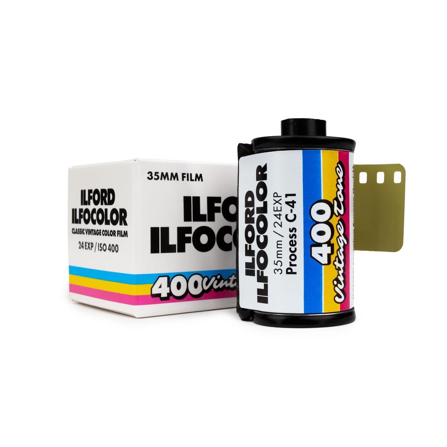 ILFORD Ifocolor Vintage retro 400 ASA 135-24  Expired 12/2025 (2 piece)