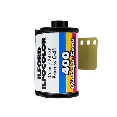 ILFORD Ifocolor Vintage retro 400 ASA 135-24  Expired 01/2026 (2 piece)