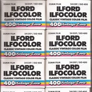 ILFORD Ilfocolor Vintage retro 400 ASA 135-24 MHD 04/2025 (6 Stück)