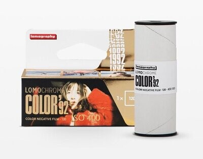 Lomography LomoChrome Color '92 Iso 400 Rollfilm 120 MHD 07/2026