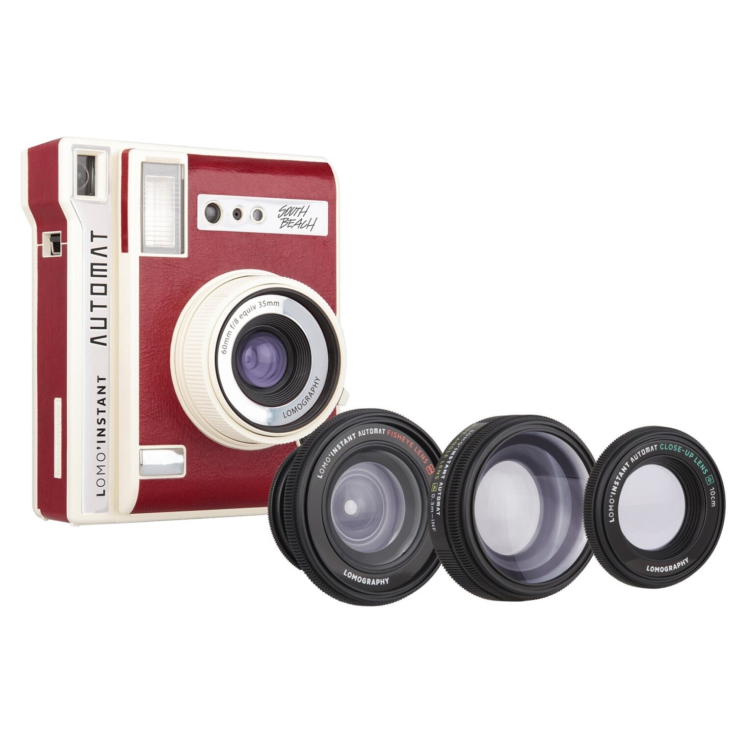 LOMOGRAPHY Instant Automat &amp; Lenses - South Beach Camera Set
