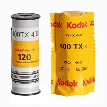 Kodak Tri-X 400 TX Professional -Format 120 Rollfilm - MHD 06/2025