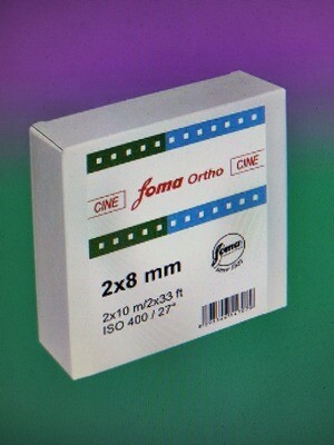 FOMA Cine ORTHO 400 2x8 MM/10 BM Expired 02/2026