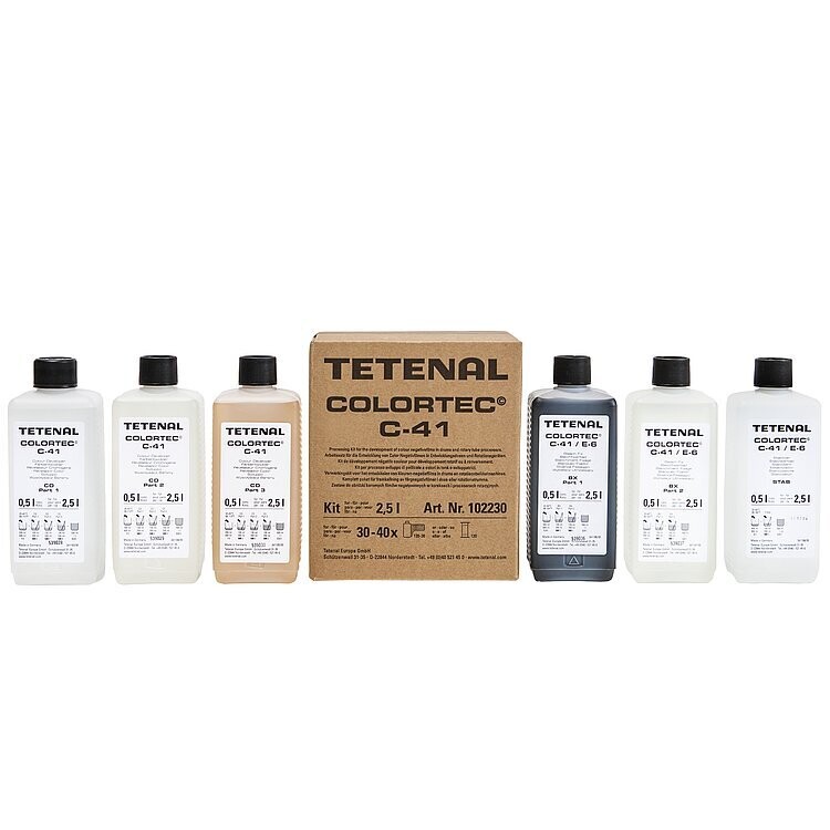 Tetenal C-41 Color Negative Processsing Kit - 2.5 Liter