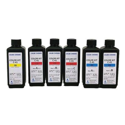 Calbe Chemie Color Kit C-41 Entwicklungskit für Color Negativ Filme Filmentwickler C-41 10x 250 ml Konzentr