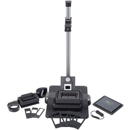 Negative Supply Enthusiast Plus Kit for 35mm, 120, and 4 x 5&quot; Film Scanning with Basic Riser XL