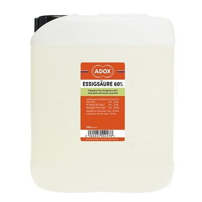 ADOX universal stop bath with incator 5 Liter Bottle.