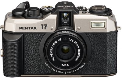 PENTAX 17 HALF-FORMAT ANALOGUE CAMERA DARK SILVER