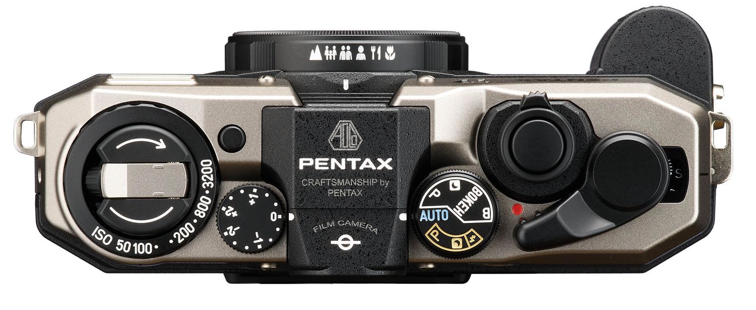 PENTAX 17 HALF-FORMAT ANALOGUE CAMERA DARK SILVER