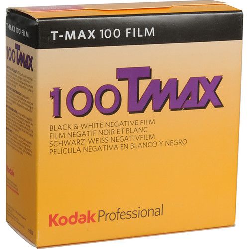 Kodak Professional T-Max 100 Black and White Negative Film (35mm Roll Film, 100&#39; Roll)  expired 06/2025