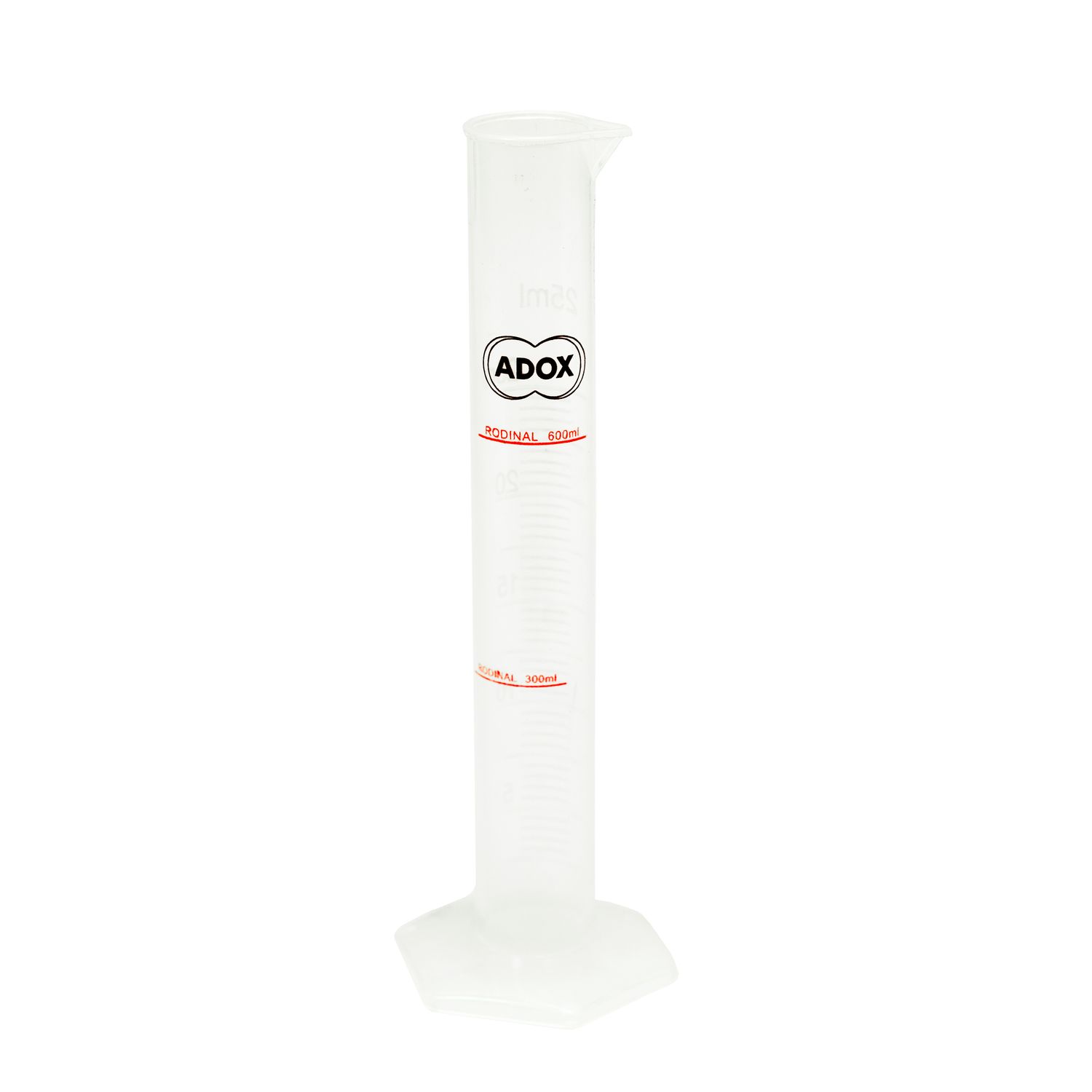 Measuring cylinder 25ml - Plastic Graduate