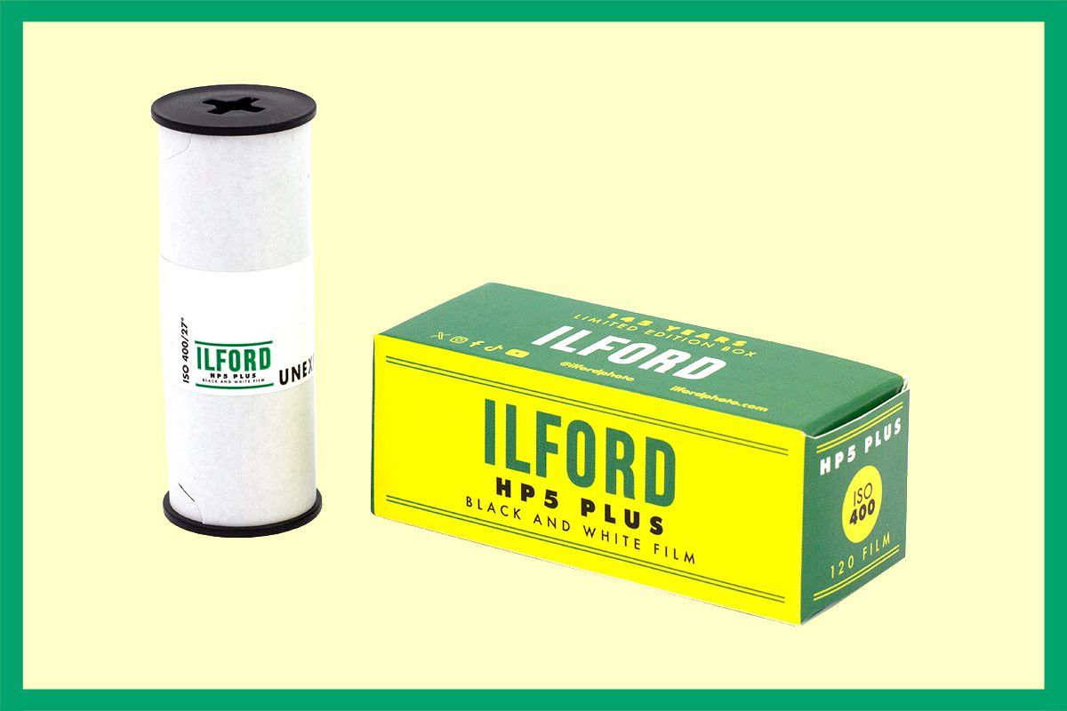 Ilford HP5 Plus 120 Black &amp; White Negative (Print) Film (ISO-400) expired 06/2026 CELEBRATING 145 YEARS OF ILFORD HISTORY WITH 1950’S INSPIRED RETRO PACKAGING