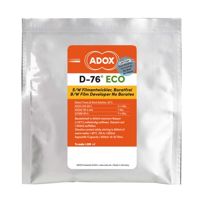 ADOX D-76 ECO Developer (Powder) for Black &amp; White Film - Makes 5 Liter