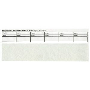 Glassine negative pockets 135 for 6-pack strips 100 sheets