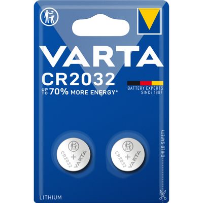 Varta CR2032 Coin Battery - Blister 2
