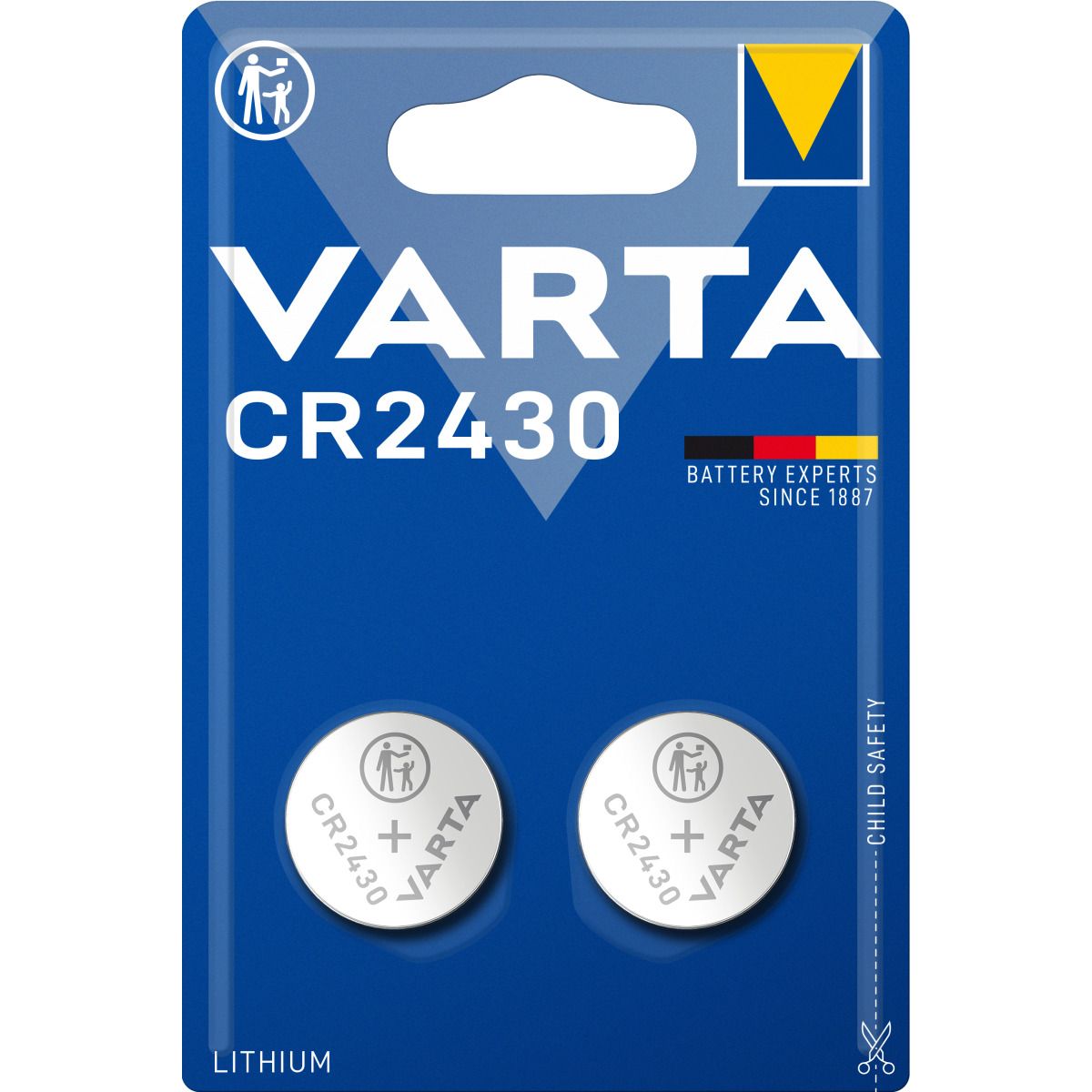 VARTA LITHIUM button cell CR2430 Blister 2